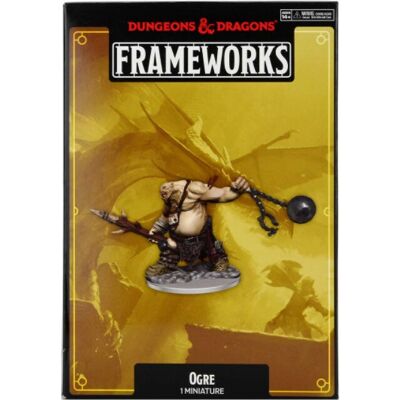 WizKids Ogre - Miniature Model Kit for D&D - Unpainted & Customizable WizKids Ogre - Miniature Model Kit for D&D - Unpainted & Customizable