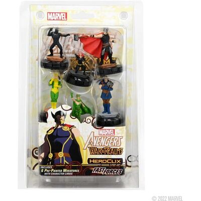 Wizkids Marvel HeroClix: Avengers War of the Realms Fast Forces - 6-Pack Wizkids Marvel HeroClix: Avengers War of the Realms Fast Forces - 6-Pack