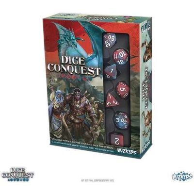 Wizkids Dice Conquest Jeu de société - Stratégie fantastique avec 7 dés - Publicité Wizkids Dice Conquest Jeu de société - Stratégie fantastique avec 7 dés - Publicité