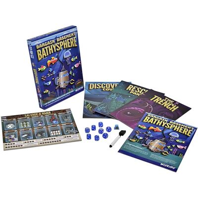 WizKids Games Bathysphere Roul & Écris - Jeu de Société - Publicité WizKids Games Bathysphere Roul & Écris - Jeu de Société - Publicité