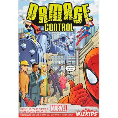 Wizkids Marvel Damage Control Card Game - Card Game Wizkids Marvel Damage Control Card Game - Card Game