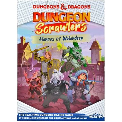 Wizkids Dungeons & Dragons: Dungeon Scrawlers - Heroes Of Waterdeep - Board Game Wizkids Dungeons & Dragons: Dungeon Scrawlers - Heroes Of Waterdeep - Board Game