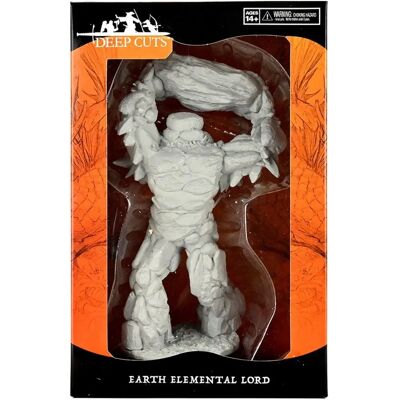 Wizkids Pathfinder Earth Elemental Lord Miniature - Paintable Unpainted Miniatures Wizkids Pathfinder Earth Elemental Lord Miniature - Paintable Unpainted Miniatures