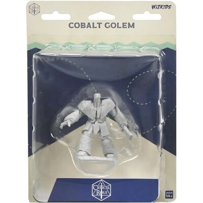 Wizkids Cobalt Golem Unpainted Miniature - Miniature Wizkids Cobalt Golem Unpainted Miniature - Miniature
