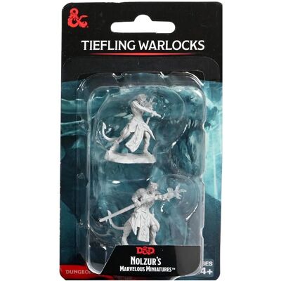 Wizkids D&d Nolzur's Miniatures Tiefling Warlocks - Miniature Wargame - Publicité Wizkids D&d Nolzur's Miniatures Tiefling Warlocks - Miniature Wargame - Publicité