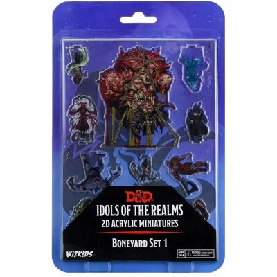 Wizkids D&D Idols Of The Realms - Boneyard 2D Set 1 - Miniatures Wizkids D&D Idols Of The Realms - Boneyard 2D Set 1 - Miniatures