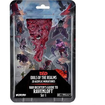 WizKids WizKids/NECA D&D Idols Of The Realms Ensemble de Miniatures Van Richten's Guide to Ravenloft - Publicité WizKids WizKids/NECA D&D Idols Of The Realms Ensemble de Miniatures Van Richten's Guide to Ravenloft - Publicité