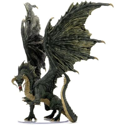 WizKids - D&D Icons of the Realms Adult Black Dragon - Premium - Miniature WizKids - D&D Icons of the Realms Adult Black Dragon - Premium - Miniature
