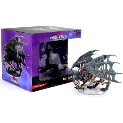 Wizkids Dungeons & Dragons Icônes Des Royaumes : Boneyard - Ensemble Premium Dracolich Vert - Publicité Wizkids Dungeons & Dragons Icônes Des Royaumes : Boneyard - Ensemble Premium Dracolich Vert - Publicité