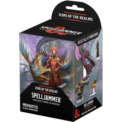 Miniatures Spelljammer Espace Wizkids - Dungeons & Dragons Icons of the Realms - Publicité Miniatures Spelljammer Espace Wizkids - Dungeons & Dragons Icons of the Realms - Publicité