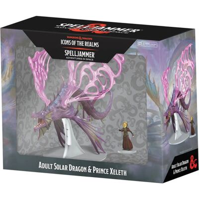 WizKids 96168 Collectible Figure - D&D Solar Dragon & Prince WizKids 96168 Collectible Figure - D&D Solar Dragon & Prince