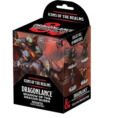 WizKids - Dragonlance Dragon Queen - Booster - Ensemble de figurines - Publicité WizKids - Dragonlance Dragon Queen - Booster - Ensemble de figurines - Publicité