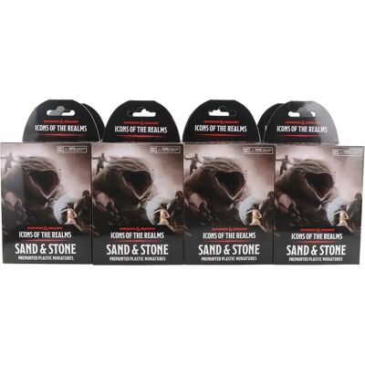 Wizkids D&D Icons Of The Realms: Sand & Stone - Booster Brick Wizkids D&D Icons Of The Realms: Sand & Stone - Booster Brick