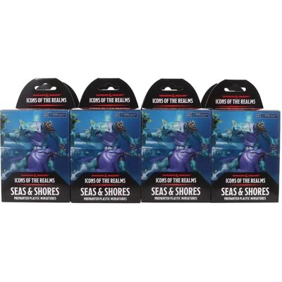 Figurines Dungeons and Dragons: Mers et Rivages - Booster - Publicité Figurines Dungeons and Dragons: Mers et Rivages - Booster - Publicité