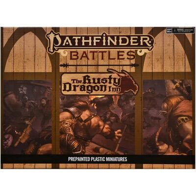 WizKids Games Pathfinder Battles Rusty Dragon Inn Highly Collectable Figure Set - Miniature Set WizKids Games Pathfinder Battles Rusty Dragon Inn Highly Collectable Figure Set - Miniature Set