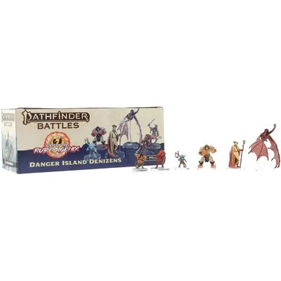 Wizkids Pathfinder Battles Fists Of The Ruby Phoenix - Danger Island Denizens - Miniatures Wizkids Pathfinder Battles Fists Of The Ruby Phoenix - Danger Island Denizens - Miniatures