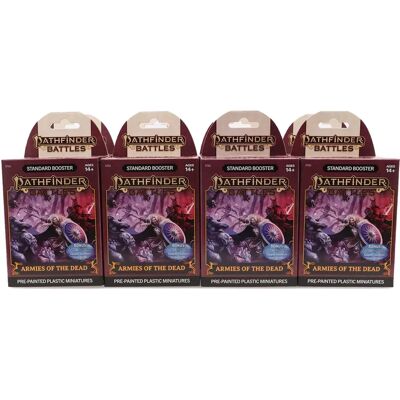 Wizkids Pathfinder Battles: Armies Of The Dead Booster Brick - Wargame - Publicité Wizkids Pathfinder Battles: Armies Of The Dead Booster Brick - Wargame - Publicité