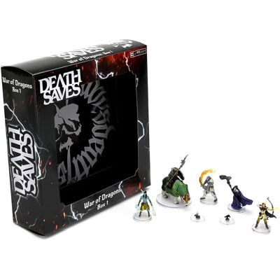 WizKids Games SET 1 D&D Death Saves War of Dragons Highly Collectable Premium Mini Figures - Mini Figures WizKids Games SET 1 D&D Death Saves War of Dragons Highly Collectable Premium Mini Figures - Mini Figures