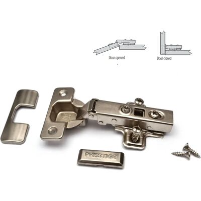 GTV - Soft Close 35mm Kitchen Cabinet Door Hinge Plate - 10x - Screws - Hinges GTV - Soft Close 35mm Kitchen Cabinet Door Hinge Plate - 10x - Screws - Hinges