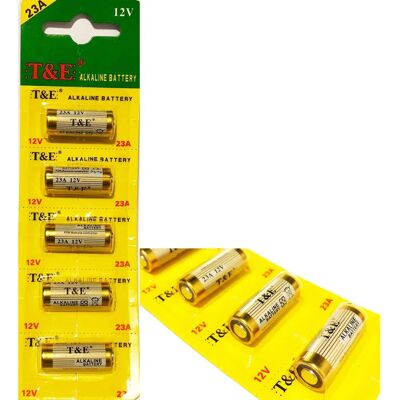 Inconnu - 3 types de piles alcalines - 12V - Publicité Inconnu - 3 types de piles alcalines - 12V - Publicité