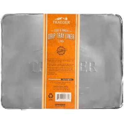 Traeger Scout & Ranger Aluminiumsdripbakker - 5 kpl pakkauksessa Traeger Scout & Ranger Aluminiumsdripbakker - 5 kpl pakkauksessa