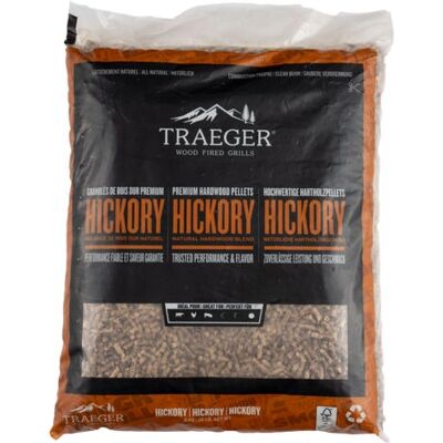 Pellets de bois dur Traeger PEL345 - Naturel, 9kg, pour barbecue extérieur - Publicité Pellets de bois dur Traeger PEL345 - Naturel, 9kg, pour barbecue extérieur - Publicité