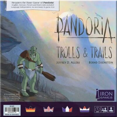 LatestBuy Pandoria Trolls and Trails - Brettspiel für 1-4 Spieler ab 10 Jahren LatestBuy Pandoria Trolls and Trails - Brettspiel für 1-4 Spieler ab 10 Jahren
