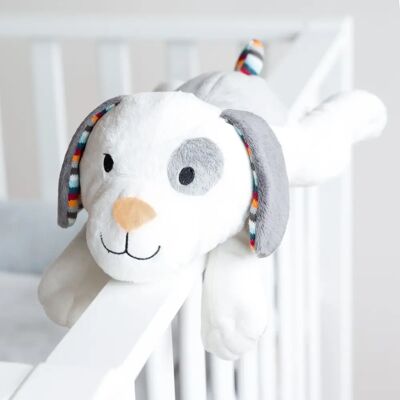 ZAZU Dex Le Chien Berceur - Jouet Musical En Peluche - Sons de Battement de Cœur et Cascade - 350mm - Publicité ZAZU Dex Le Chien Berceur - Jouet Musical En Peluche - Sons de Battement de Cœur et Cascade - 350mm - Publicité