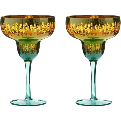 Artland Fiesta Margarita Gläser Set von 2 - Margarita Gläser Artland Fiesta Margarita Gläser Set von 2 - Margarita Gläser