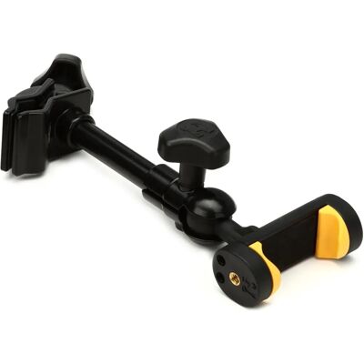 Sostén para smartphone Hercules DG207B - Ajustable, Negro - Soporte para teléfono y tableta Sostén para smartphone Hercules DG207B - Ajustable, Negro - Soporte para teléfono y tableta