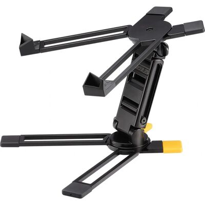 Hercules DG400BB Laptop Stand - Adjustable & Foldable Hercules DG400BB Laptop Stand - Adjustable & Foldable