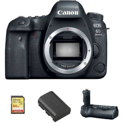 Cámara Canon EOS 6D II de Marco Completo - 26.2MP, Pantalla Táctil Cámara Canon EOS 6D II de Marco Completo - 26.2MP, Pantalla Táctil