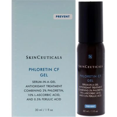 Gel Phloretin CF da SkinCeuticals - Sérum Antioxidante com Vitamina C & Ácido Férico Gel Phloretin CF da SkinCeuticals - Sérum Antioxidante com Vitamina C & Ácido Férico