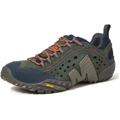 Merrell Intercept Chaussures de Randonnée Bleues - Trekking shoes - Publicité Merrell Intercept Chaussures de Randonnée Bleues - Trekking shoes - Publicité