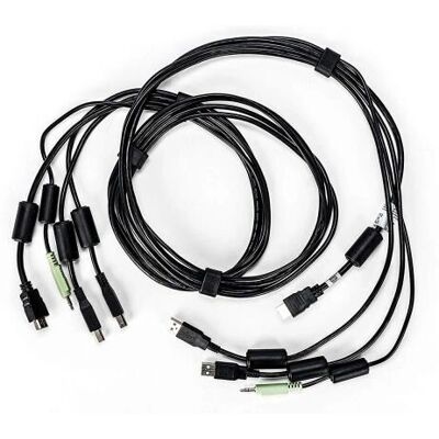 Vertiv Avocent CBL0112 - KVM Cable - Black Vertiv Avocent CBL0112 - KVM Cable - Black