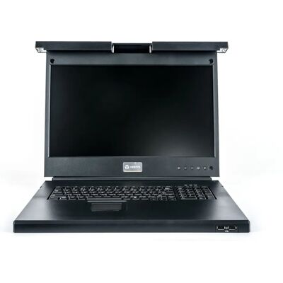 Console rack Vertiv Avocent LRA185KMM-204 - Écran LED LCD 19", VGA, Clavier français - Publicité Console rack Vertiv Avocent LRA185KMM-204 - Écran LED LCD 19", VGA, Clavier français - Publicité