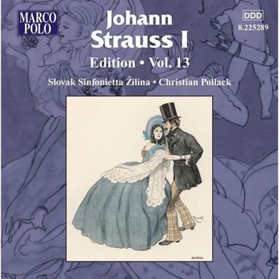 Pollack/Slovak Sinfonietta Strauss - Edition 13 - Music CD Pollack/Slovak Sinfonietta Strauss - Edition 13 - Music CD