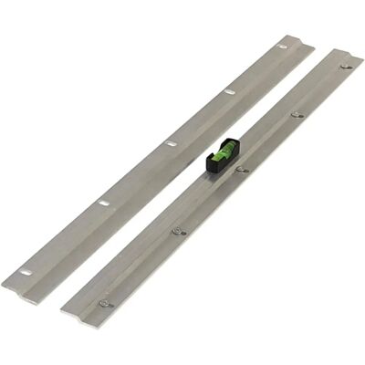 Taskar Suporte Pesado para Quadros e Espelhos - Barra Z de alumínio, 450mm Taskar Suporte Pesado para Quadros e Espelhos - Barra Z de alumínio, 450mm