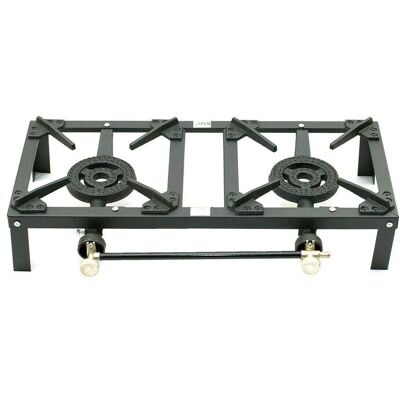 VIPER - Viper Cast Iron Gas Burner Boiling Ring - Cast Iron - Double Burner - Gas Burner VIPER - Viper Cast Iron Gas Burner Boiling Ring - Cast Iron - Double Burner - Gas Burner