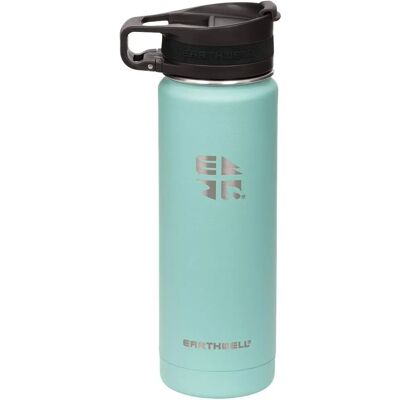 Earthwell - VJ20 Aqua Blue Vakuumisolert Flaske 590ml Earthwell - VJ20 Aqua Blue Vakuumisolert Flaske 590ml
