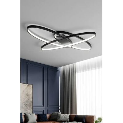 Living and Home - Oval LED - Semi-Flush - Ceiling Light Living and Home - Oval LED - Semi-Flush - Ceiling Light