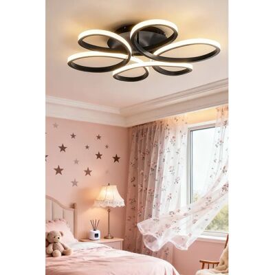 Livingandhome - Petal LED - Acrylic - One Size - Ceiling Light Livingandhome - Petal LED - Acrylic - One Size - Ceiling Light