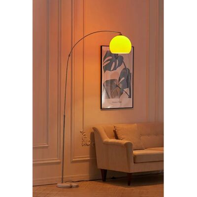 Unknown - Arched Marble - Chrome finish - Floor lamp Unknown - Arched Marble - Chrome finish - Floor lamp