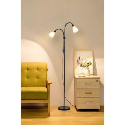 Living and Home - Modern 2L Floor Lamp - Floor lamp Living and Home - Modern 2L Floor Lamp - Floor lamp