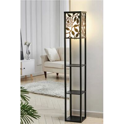 UnknownBrand - Floor Lamp with Storage Shelf - One Size - Indoor Lamp UnknownBrand - Floor Lamp with Storage Shelf - One Size - Indoor Lamp