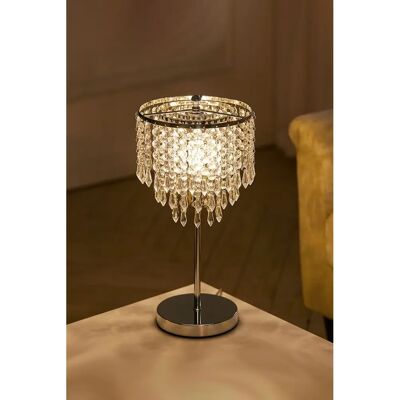 Unknown - Crystal Table Lamp - One Size - Table lamp Unknown - Crystal Table Lamp - One Size - Table lamp