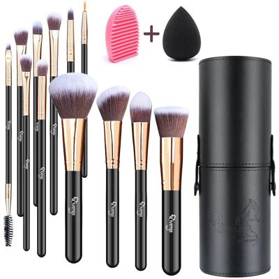 Living and Home - 12Pcs Travel - BrushEgg - Brush Set Living and Home - 12Pcs Travel - BrushEgg - Brush Set