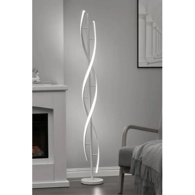 Livingandhome - Modern LED Floor Lamp - white Livingandhome - Modern LED Floor Lamp - white