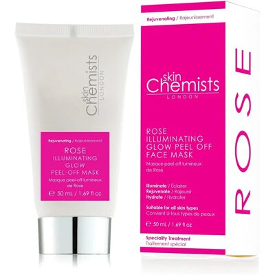 SkinChemists Różowa Rozświetlająca Peel-Off Maska - Maska Twarzy SkinChemists Różowa Rozświetlająca Peel-Off Maska - Maska Twarzy