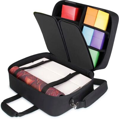 USA GEAR S Series S23 MTG - Boîte à Cartes Noire - Rangement Personnalisable - Publicité USA GEAR S Series S23 MTG - Boîte à Cartes Noire - Rangement Personnalisable - Publicité